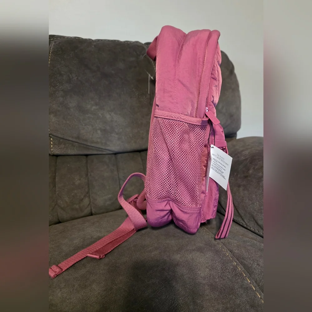 PINK Quilted Puffer Backpack - Picture 2 of 12